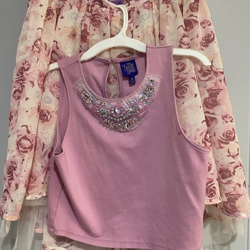 Beauty and the beast dress teenager